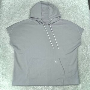 Under Armour Double Knit Short Sleeve Tunic Hoodie
